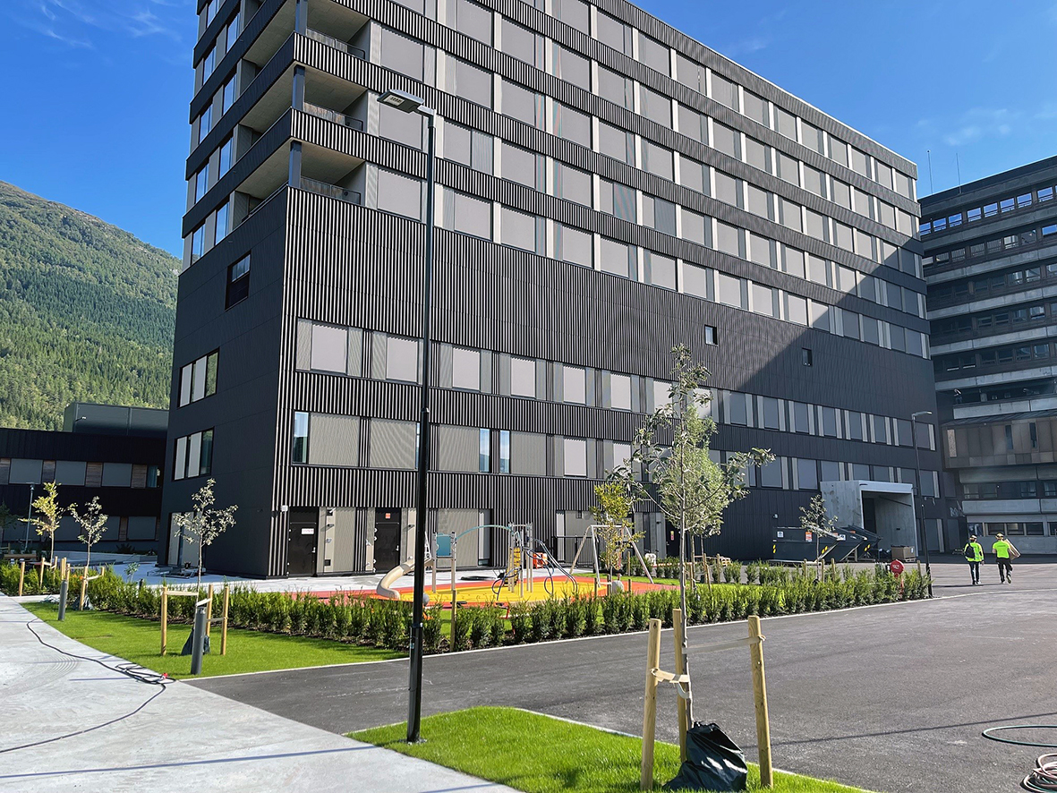 foto av sjukehusbygg